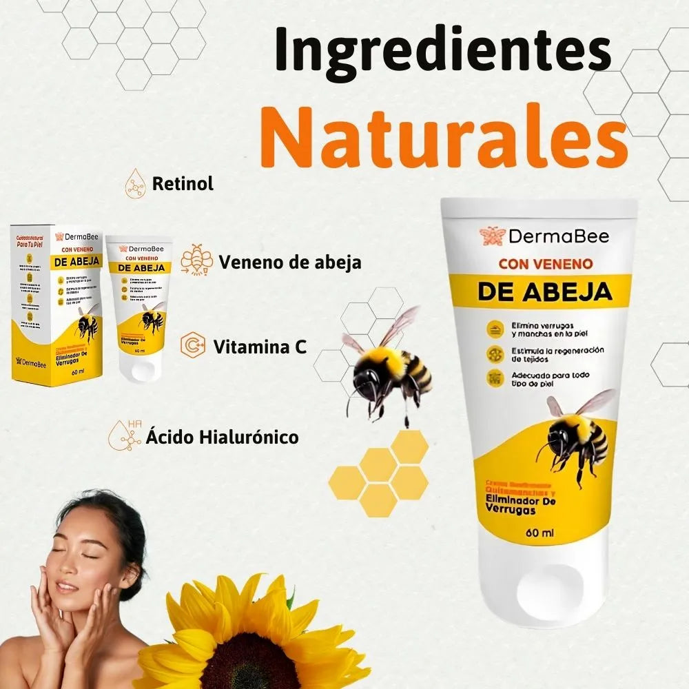 DermaBee™ con veneno de abeja
