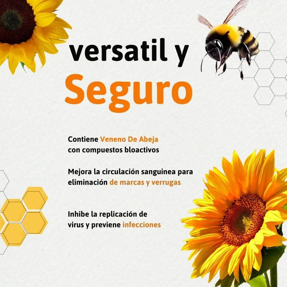 DermaBee™ con veneno de abeja